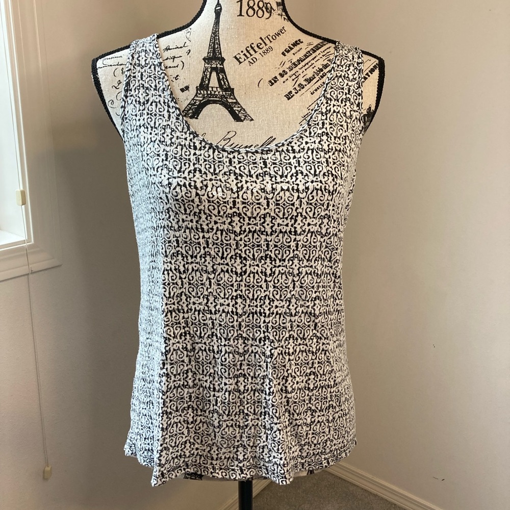 I Crew sequin tank top size M